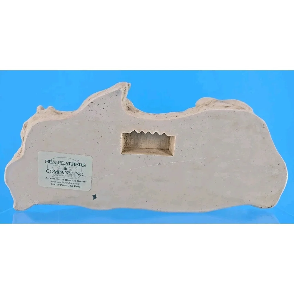 Hen Feathers & Company Bunny Hanging Shelf Bonded Marble - Accents Home & Garden